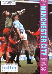 Manchester City v Southampton 1990/91