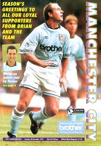 Manchester City v Southampton 1993/94