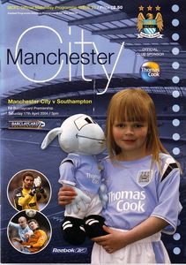 Manchester City v Southampton 2003/04