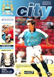 Manchester City v Southampton Worthington Cup 2nd Round 1st Leg 1999/2000