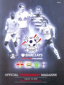New York Red Bulls v Manchester City friendly 2010/11