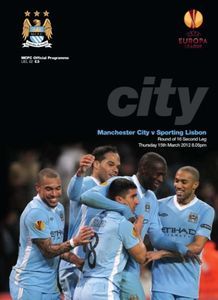 Manchester City v Sporting Lisbon Europa League Round of 16 2nd Leg 2011/12