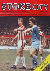 Stoke City v Manchester City 1980/81