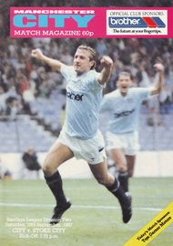 Manchester City v Stoke City 1987/88