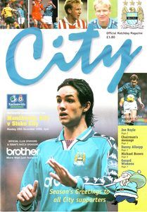 Manchester City v Stoke City 1998/99
