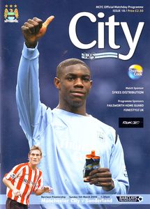 Manchester City v Sunderland 2005/06