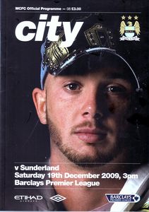Manchester City v Sunderland 2009/10