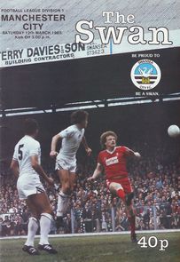 Swansea City v Manchester City 1982/83