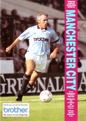 Manchester City v Torquay United Rumbelows Cup 2nd Round 2nd Leg 1990/91