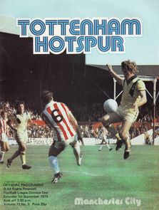 Tottenham Hotspur v Manchester City 1979/80