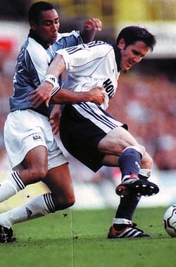Tottenham Hotspur v Manchester City 2000/01
