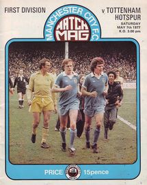 Manchester City v Tottenham Hotspur 1976/77