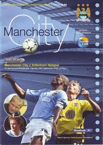 Manchester City v Tottenham 2003/04
