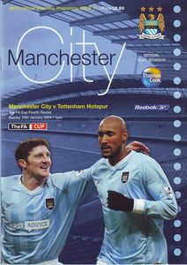 Manchester City v Tottenham FA Cup 4th Round 2003/04