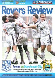 Tranmere Rovers v Manchester City 1999/2000
