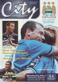 Manchester City v Tranmere Rovers 1997/98