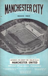 Manchester City v Manchester United 1960/61