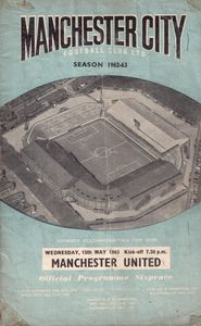 Manchester City v Manchester United 1962/63