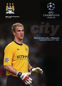 Manchester City v Villarreal UEFA Champions League Group A Match 3 2011/12