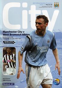 Manchester City v West Brom 2004/05