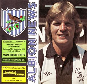 West Bromwich Albion v Manchester City 1977/78