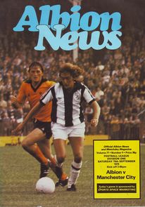 West Bromwich Albion v Manchester City 1979/80