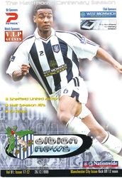 West Bromwich Albion v Manchester City 1999/2000