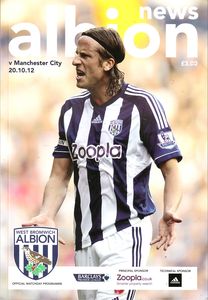West Bromwich Albion v Manchester City 2012/13