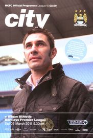Manchester City v Wigan Athletic 2010/11