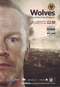 Wolverhampton Wanderers v Manchester City Carling Cup 4th Round 2011/12