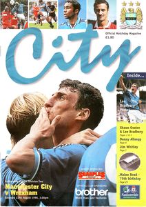 Manchester City v Wrexham 1998/99